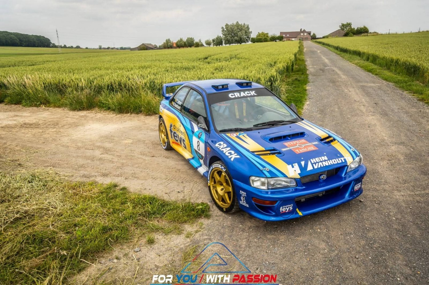 Voorbeschouwing Rally van Wervik: Paul Lietaer favoriet in zijn nieuwe Subaru Impreza !