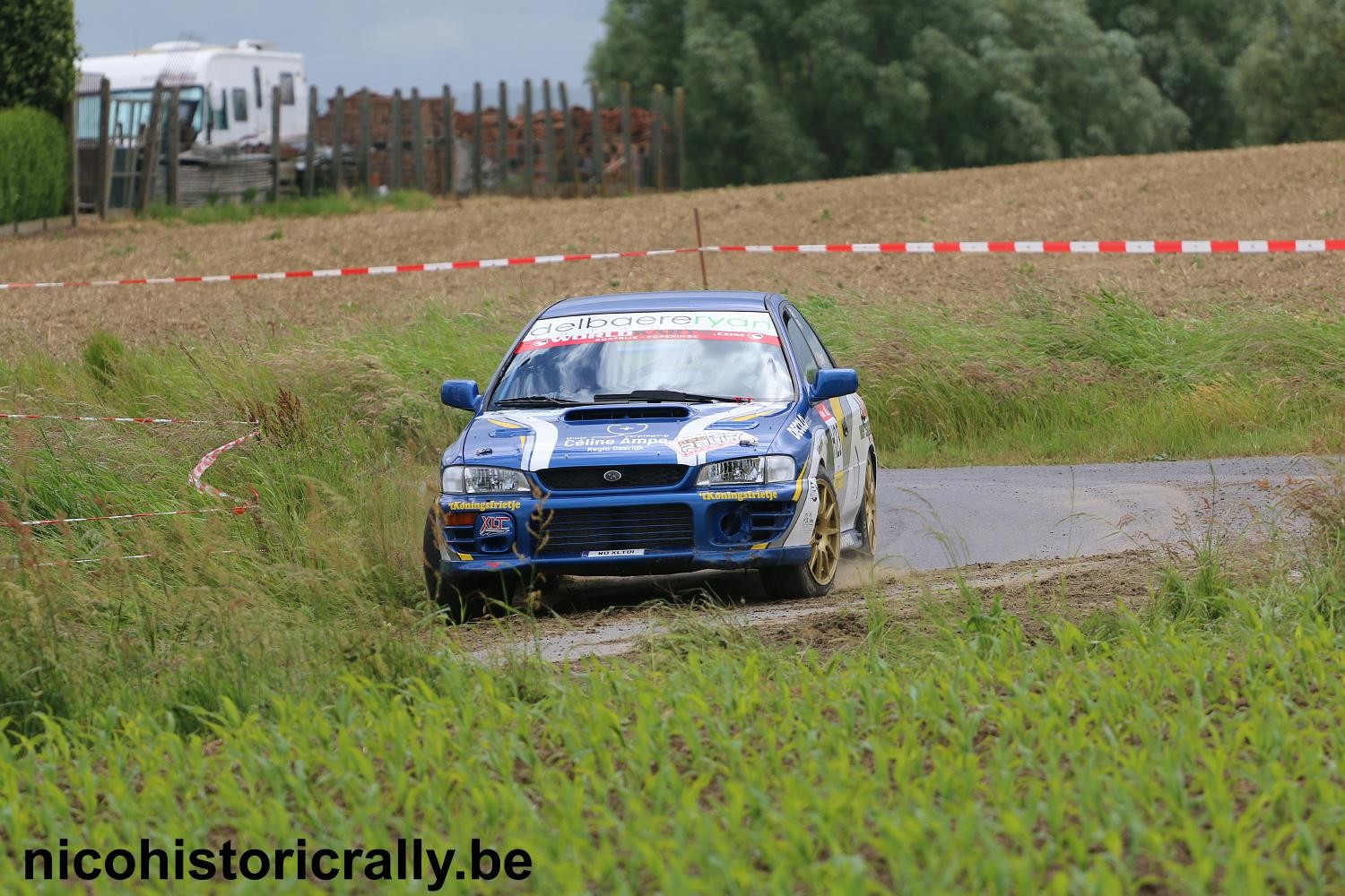 Sonny Spriet aan de start in Wervik als voorbereiding op Ieper !