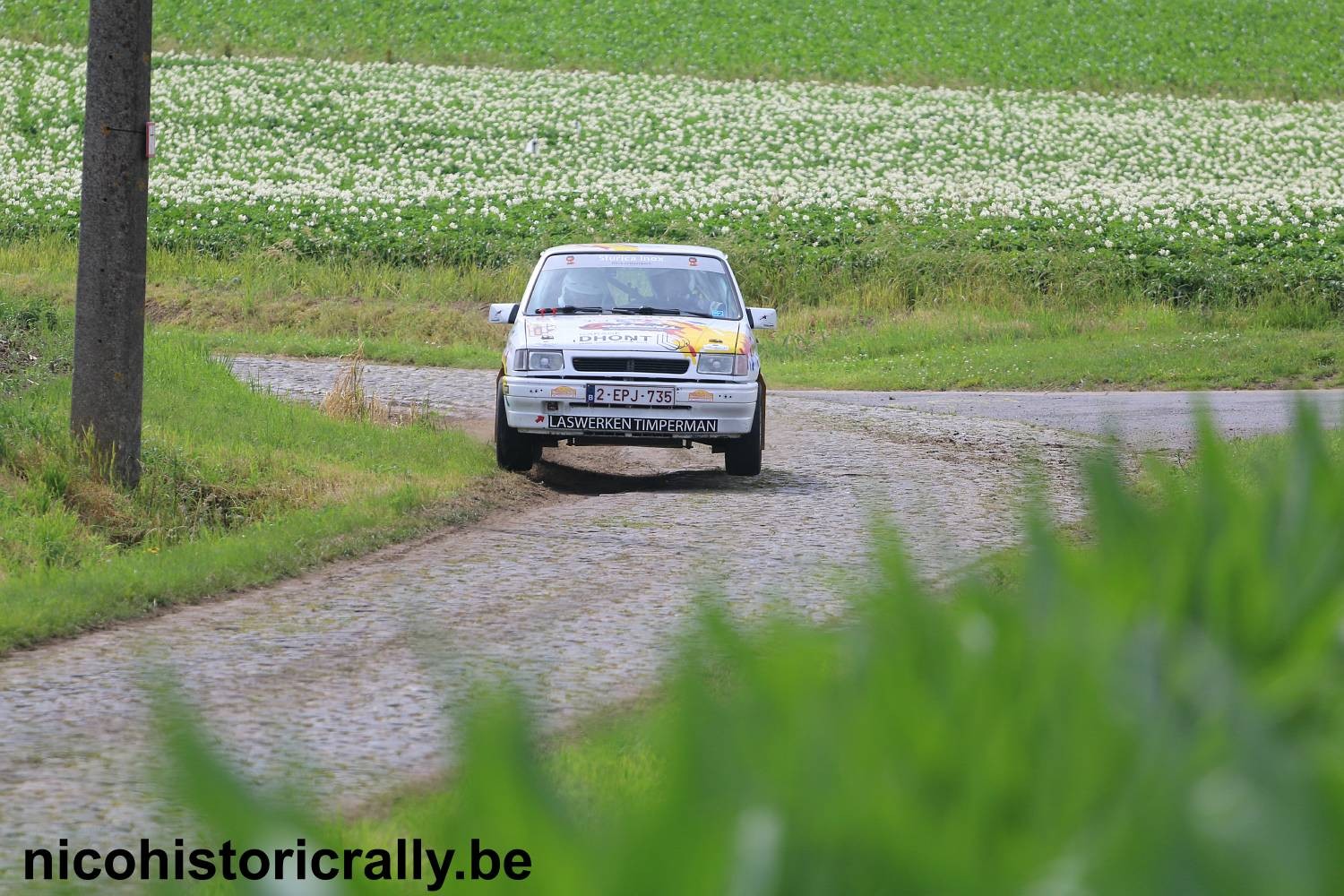 Wedstrijdverslag Thorsten Joye in de Rally van Wervik: Vooral veel fun gehad !