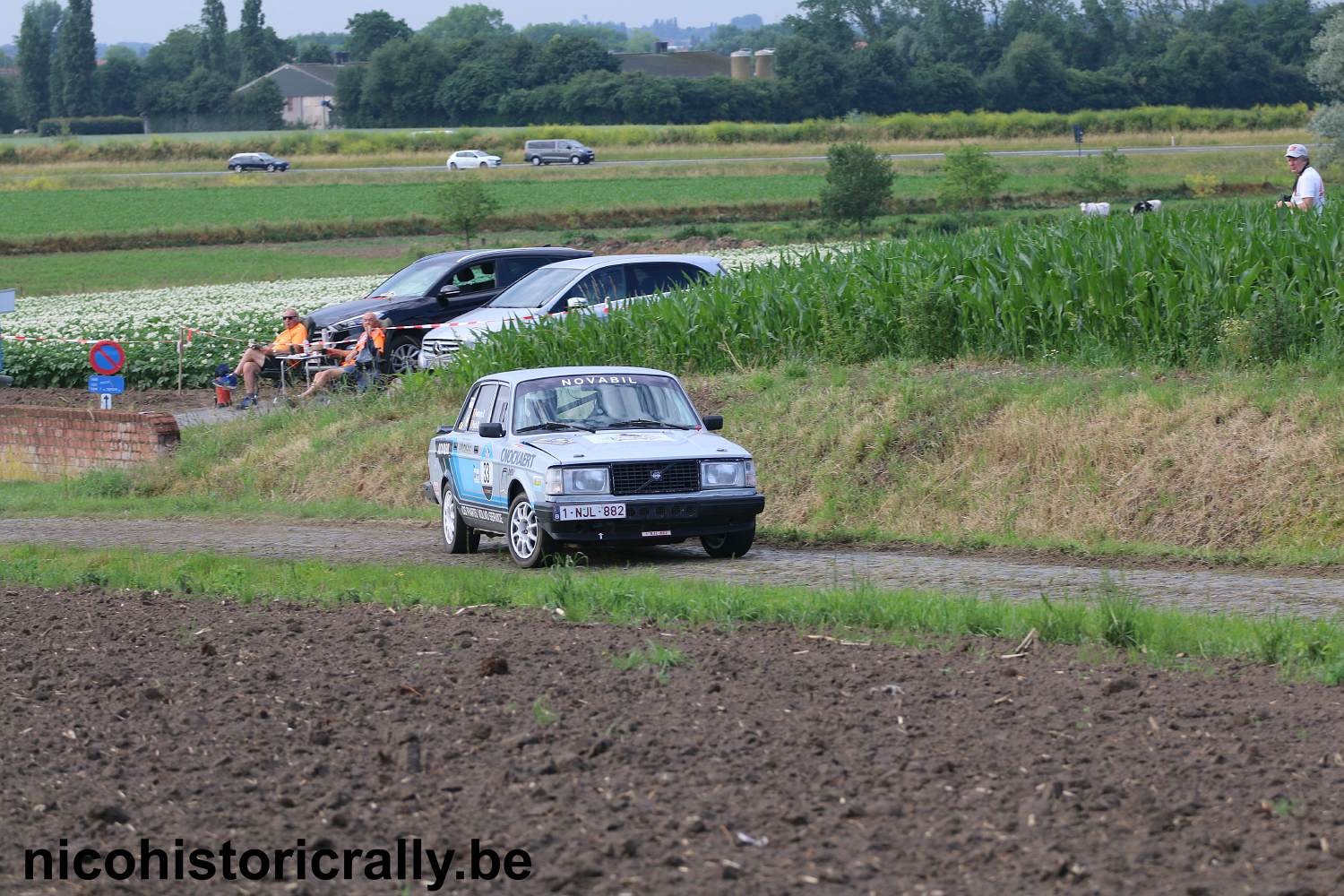 Wedstrijdverslag Bram Fonteyne in de Rally van Wervik: Zure appel !