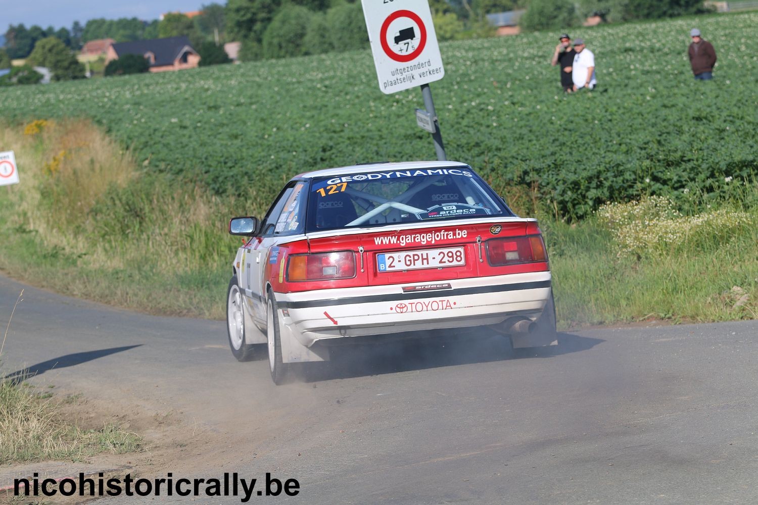 Wedstrijdverslag Jef Lapeire in de Ardeca Ypres Rally: Tevreden over onze 13de deelname !