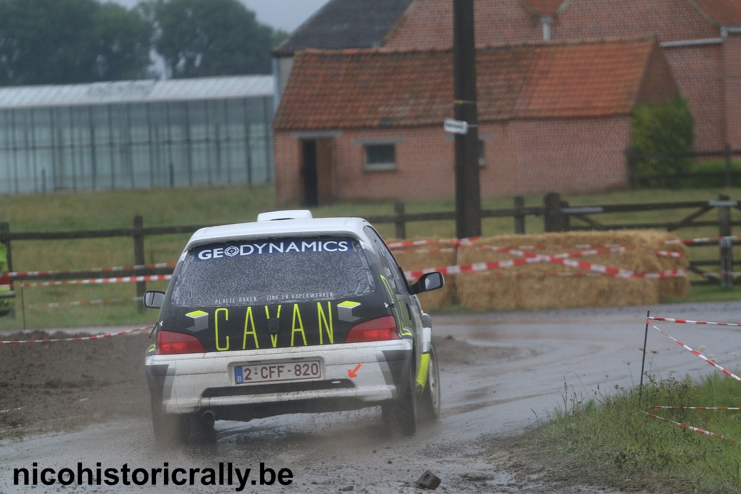 Wedstrijdverslag Andy Callewaert in de TBR Short Rally: Een rally met tegenslag !