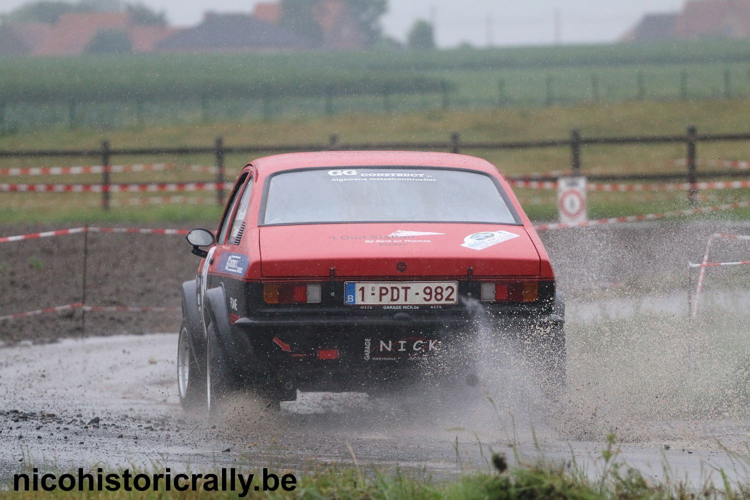 Wedstrijdverslag Danny Vancoillie in de TBR Short Rally: Onze nieuwe wagen gaf geen krimp !