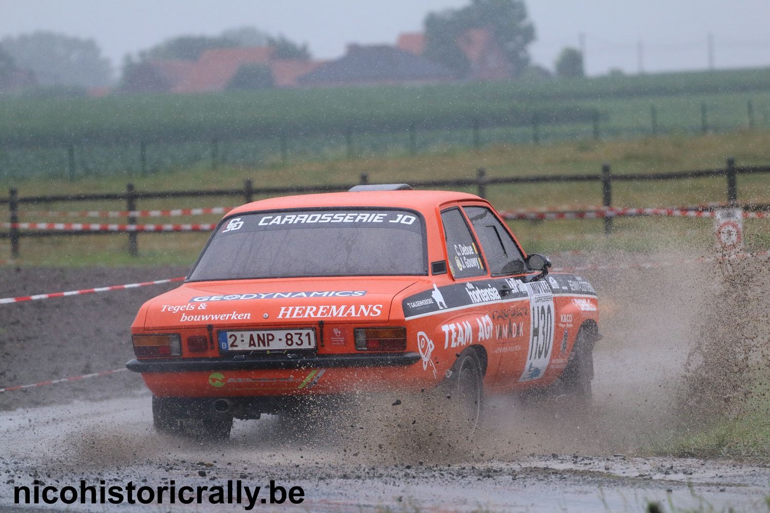 Wedstrijdverslag Claude Debue in de TBR Short Rally: Een ware hel !