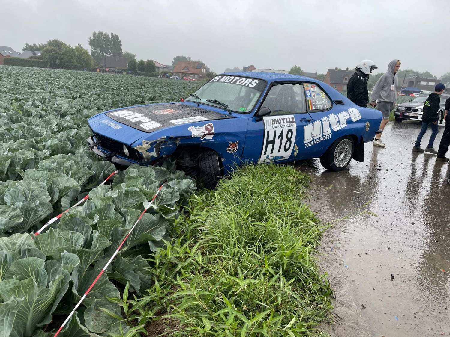 Wedstrijdverslag Davy Seynaeve in de TBR Short Rally: Duizenden euro’s schade zonder enige eigen schuld !