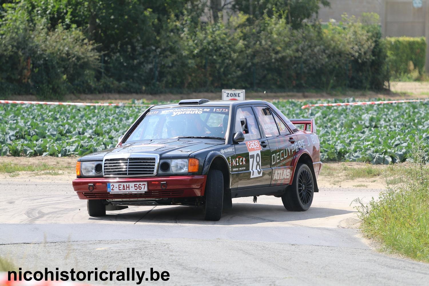 Wedstrijdverslag Nick Vannieuwenhuyse in de Rally van Staden: Ondanks de valse start toch tevreden !