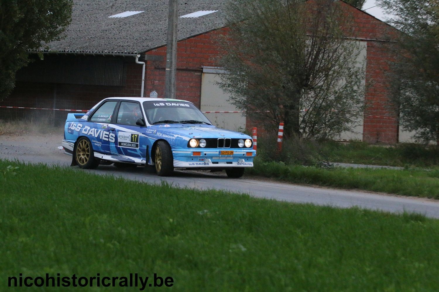 Verslag Hemicuda Rally: Tomas Davies de snelste in zijn M3 !
