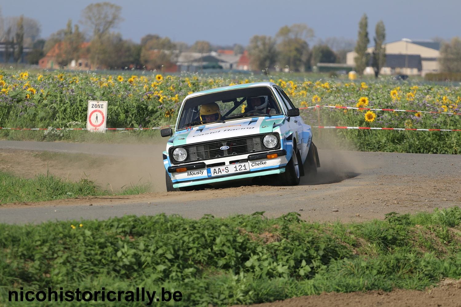 Wedstrijdverslag Maxime Castelein in de Hemicuda Rally: klassewinst in 4H3 !