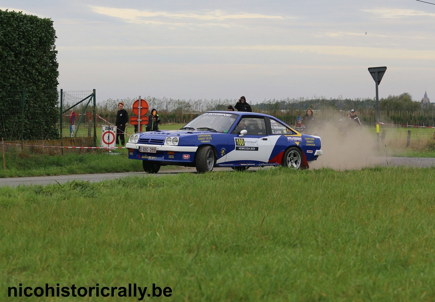 Wedstrijdverslag Ryan Vanthournout in de Hemicuda Rally: Tevreden over onze wedstrijd en onze beker voor eerste  Koekelarenaar !    