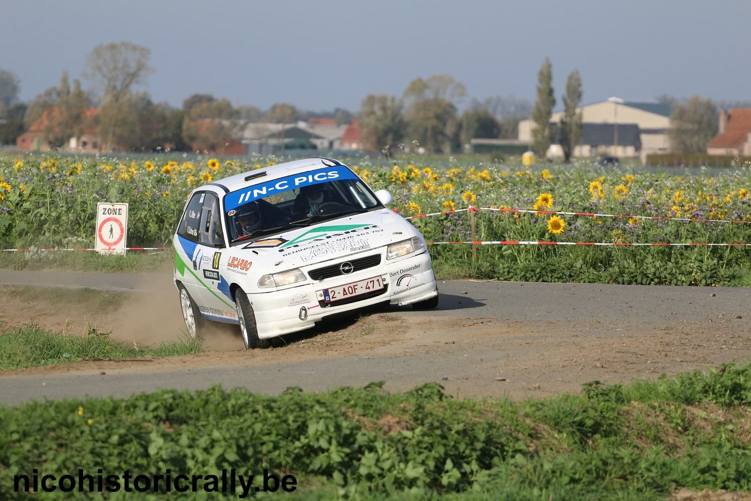 Wedstrijdverslag Ludo Vitse in de Hemicuda Rally: Opnieuw dikke pech !