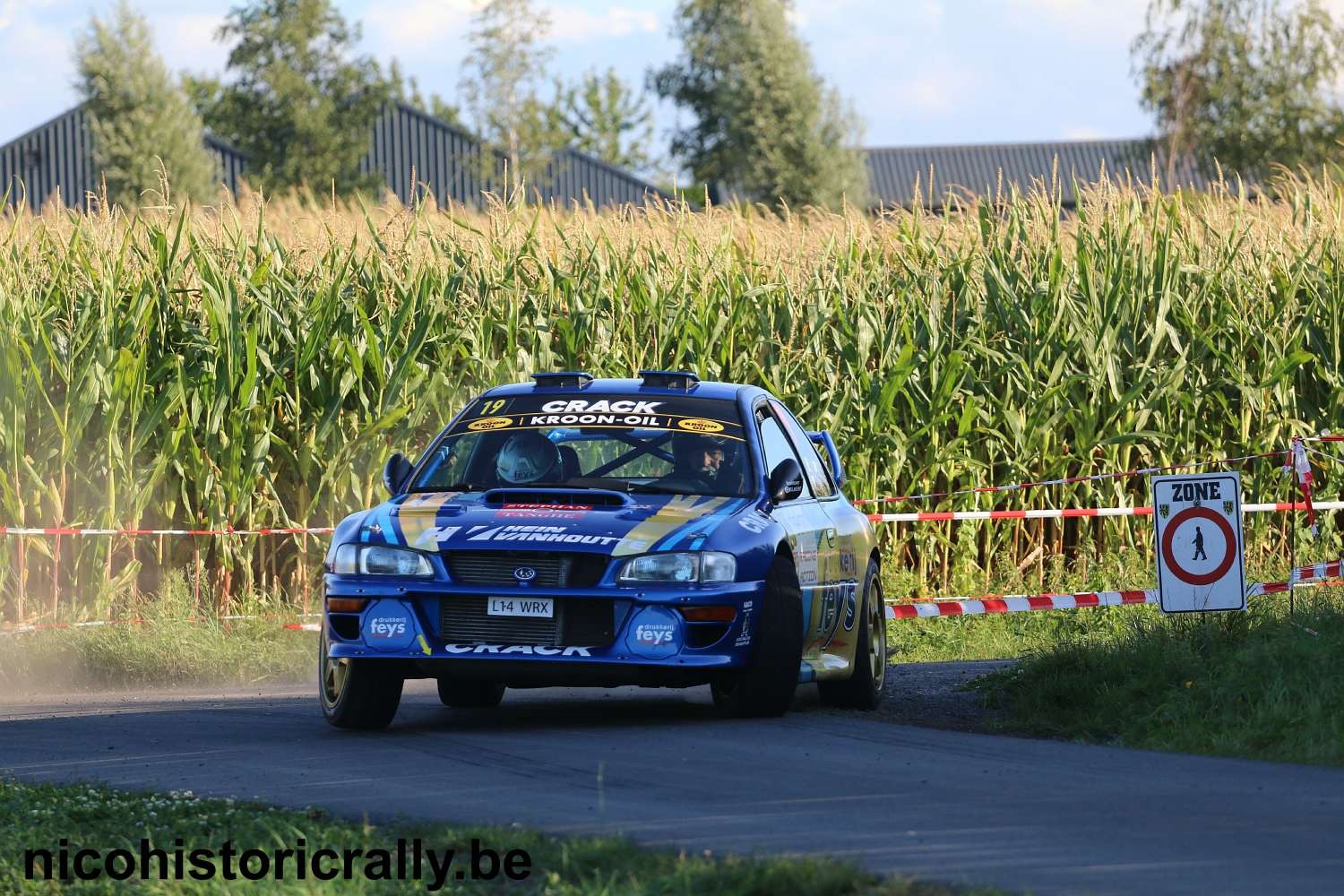 Voorbeschouwing Short Rally van Moorslede: Paul Lietaer met de Subaru Impreza WRC de te kloppen man !