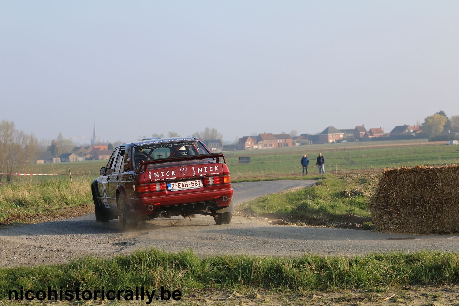 Wedstrijdverslag Nick Vannieuwenhuyse in de Short Rally van Moorslede: Tevreden over onze wedstrijd !