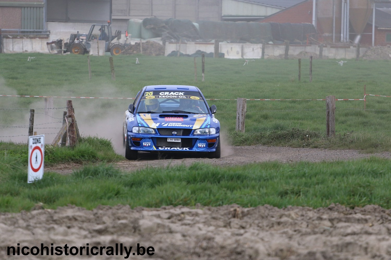 Wedstrijdverslag Paul Lietaer in de TAC Rally: Tevreden ondanks haperende motor !